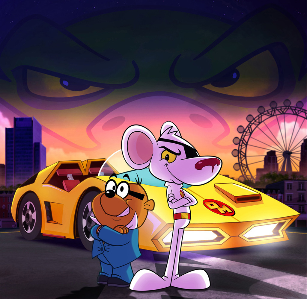 Left Penfold Right Danger Mouse Â©2014 FremantleMedia Limited